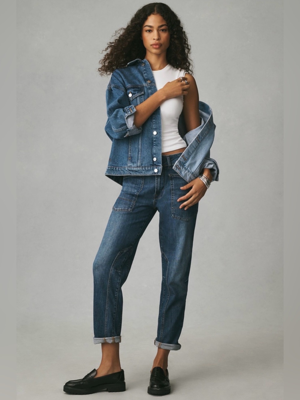 Anthropologie Pilcro Wanderer Mid Rise Relaxed Jean